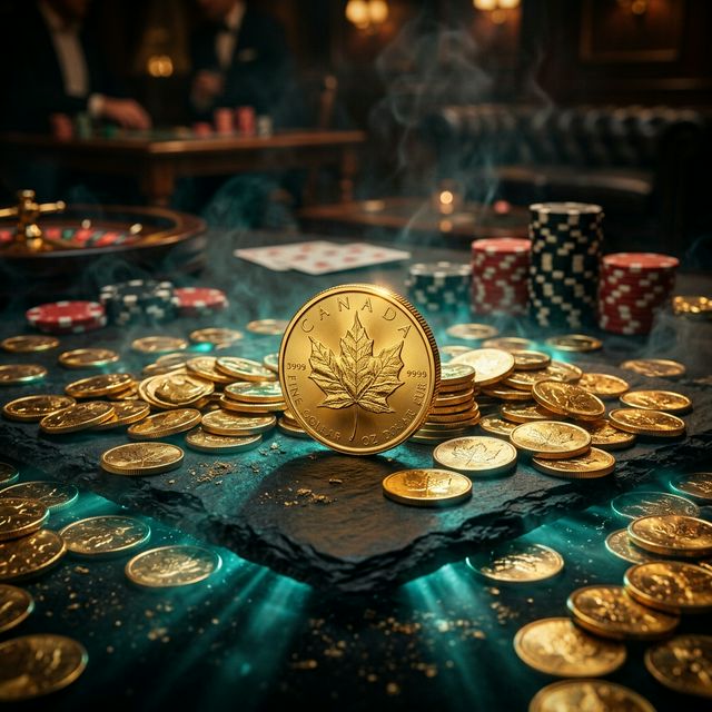 Gold coins and casino chips — free sweepstake casino bonuses Canada