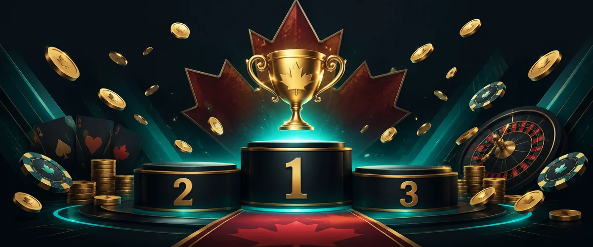 Best sweepstake casinos in Canada 2025 — expert rankings with trophy podium